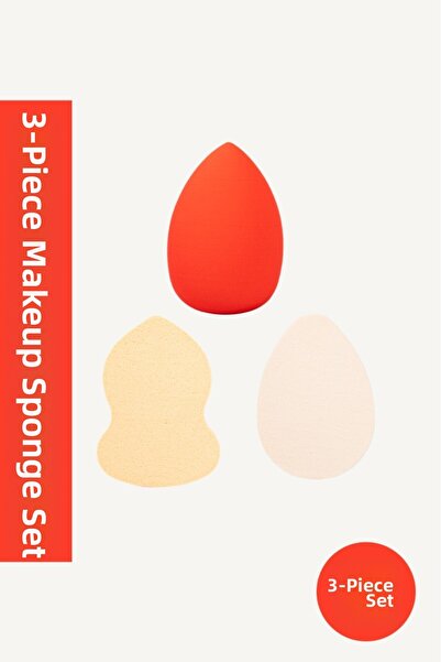 POP Beauty Makeup Sponge Set, Orange Tyc00535032520
