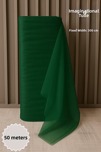 Mortex Emerald Green Dream Tulle Length 50 Mt Most Stable 3 Mt Engagement Hen...