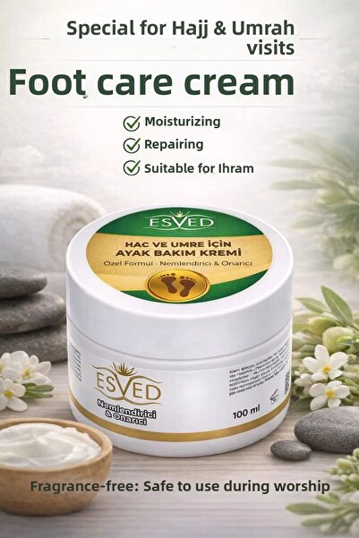 ESVED Foot Care Cream for Hajj and Umrah Visits