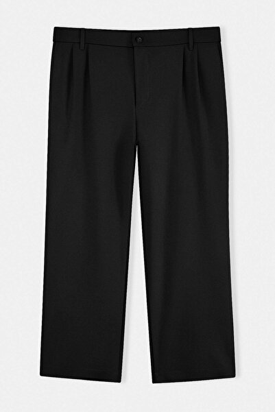 Trendyol Kollektion Schwarze Herrenhose in Übergröße TMNSS26AR00001