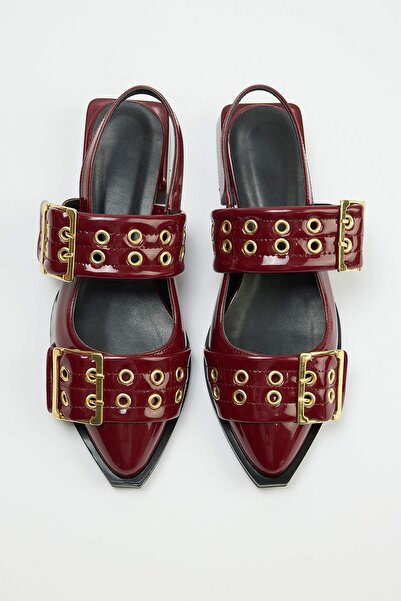 TRENDYOL SHOES Teen Red Tape Detaillierte Damen-Ballerinas TAKSS26BE00009