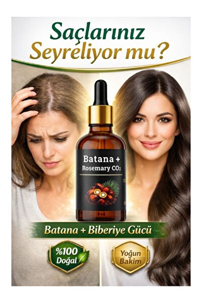 safvital Saç Dökülmesine Karşı Yoğun Bakım Yağı 50 ml Batana + Biberiye CO2 |...