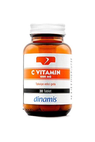 DİNAMİS Vitamin C Takviye Edici Gida Kapsul 1000 Mg 30 Kapsulluk Ambalaj