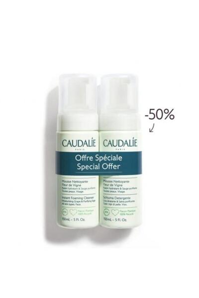Caudalie Yüz Temizleme Köpüğü  - Instant Foaming Cleanser 150 Ml X  2'li