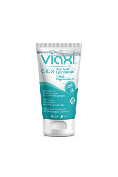 Wellco Adult Viaxi Glide Su Bazlı Kayganlaştırıcı Jel Sade 50 ml