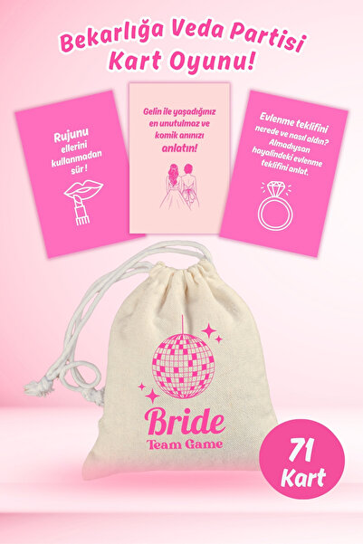 Metranya Bekarlığa Veda Partisi Kart Oyunu 71 Kart Bride To Be Sohbet ve Göre...