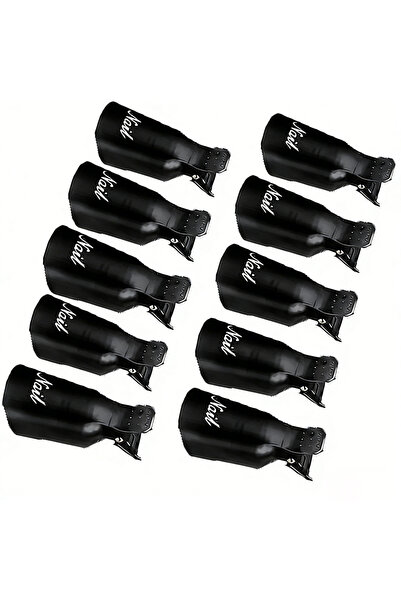 Choice6 Black LULAA 10Pcs/16Pcs Plastic Nail Art Soak Off Cap Clip UV Gel Pol...