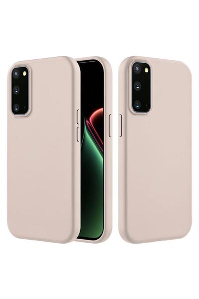 Zebana Samsung Galaxy S20 Fe Compatible Case K Velvet Erasable Launch Case Beige