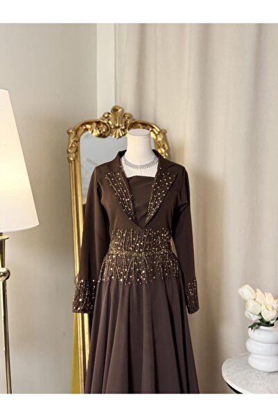 vanus fashion 6052-فستان طويل