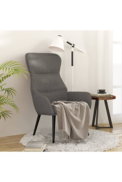 Concept Scaun de relaxare, gri deschis, material textil