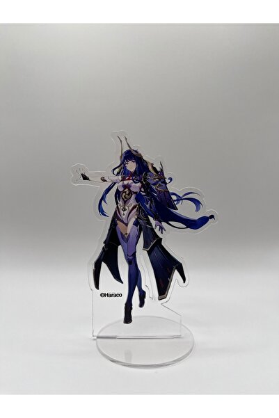 Hara Company Genshin Impact Oyunu Raiden Oyun Akrilik Figür Standı
