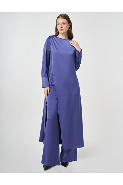 Kayra طقم ساتان مزدوج بمشبك معدني من Parlament