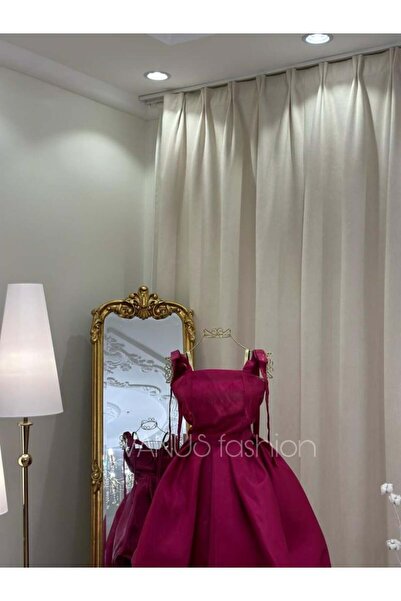 vanus fashion فستان سهرة ميدي 3966