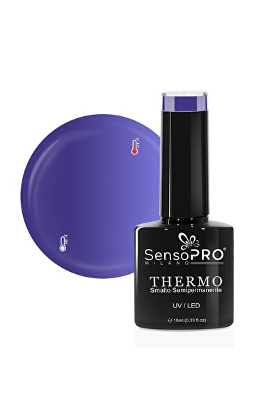 SensoPRO Milano Ημιμόνιμο Θερμικό Βερνίκι Νυχιών - Ίντιγκο Μιστ 10ml