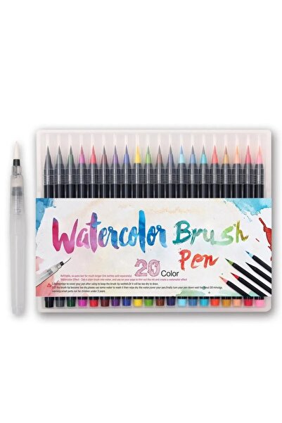 ORIGINAL DEALS Μαρκαδόροι με πινέλο και βαφή με βάση το νερό, για σχέδιο και ...