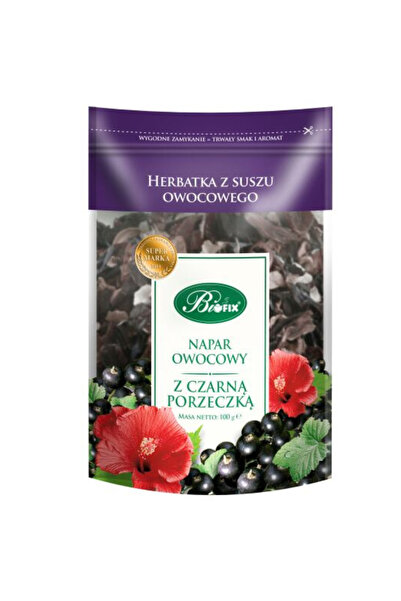 Bifix Ceai-Infuzie de fructe cu coacaze negre fara zahar, 100g