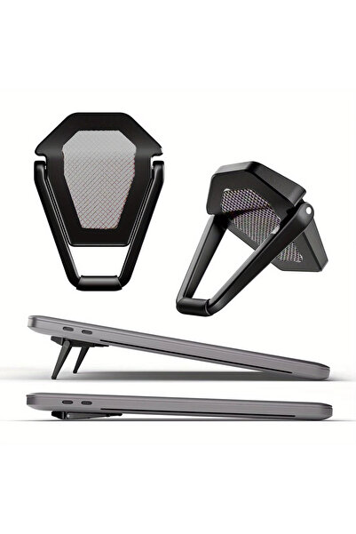 DUTRIEUX Choice 4D-Hei Portable Invisible Laptop Stand, Mini Aluminum Cooling...