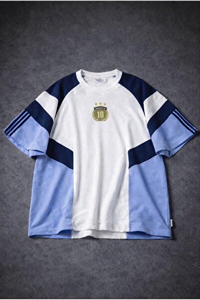 KUN SPORTSWEAR TRICOU VINTAGE PREMIUM RETRO NOSTALGIE ARGENTINA CULORI NACION...