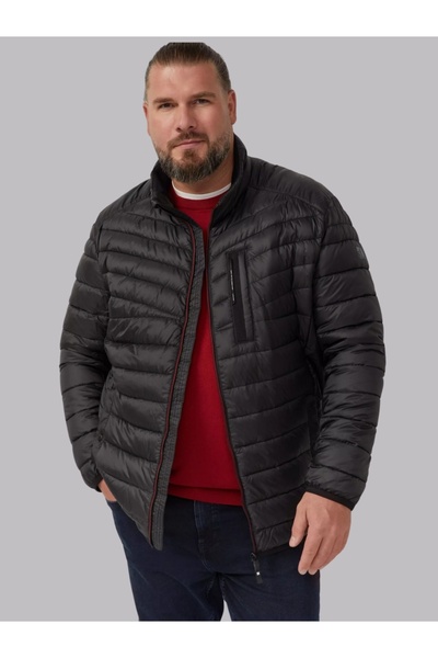 s.Oliver Μεγάλα μεγέθη Ανδρικό μπουφάν, χωρίς κουκούλα, με λοξές τσέπες και κ...