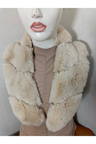 hoaryage Pelüş Suni Kürk  Yaka