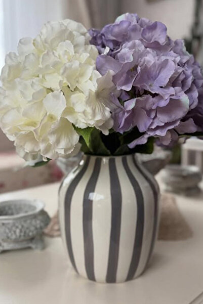 Artificial Flower 5 Branches Luxury Hydrangea Set of 2