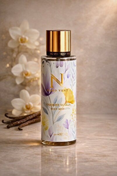 nord vent Body Mist Harmony Vanılla Vücut Spreyi 250 Ml