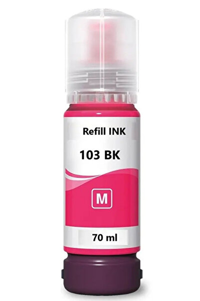 EPSON Siyah 127 ml / Renkliler 70 ml 103 Muadil Mürekkep Seti EcoTank ,L3110, L3150, L3160, L3190