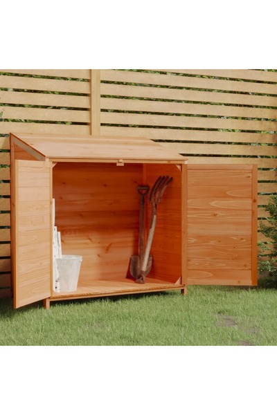 Concept Șopron de grădină, maro, 102x52x112 cm, lemn masiv de brad