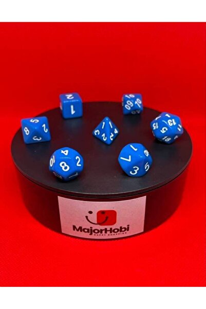 Le Majeur مجموعة من 7 قطع من مكعبات DND FRP - مجموعة مكعبات ألعاب Dungeons & ...