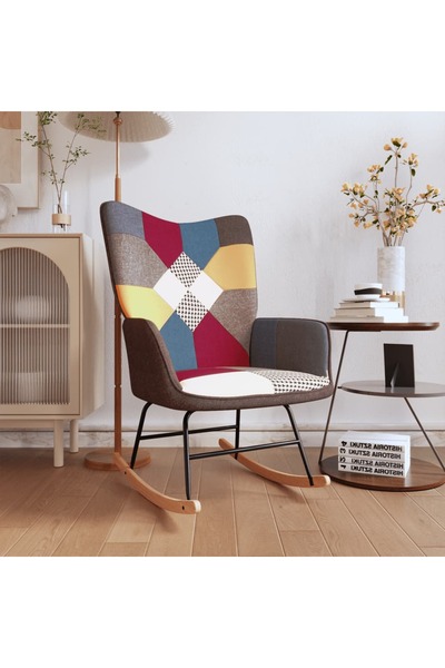 Concept Scaun balansoar, mozaic, material textil