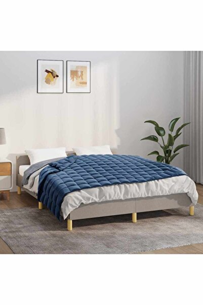 Concept Pătură cu greutăți, albastru, 138x200 cm, 6 kg, material textil