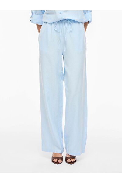 VILA Wide Leg Hose VIPRISILLA Mid-Waist