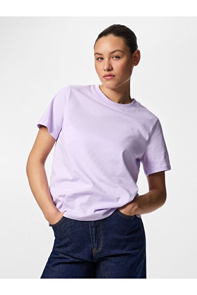 PIECES T-Shirt PCRIA Baumwoll