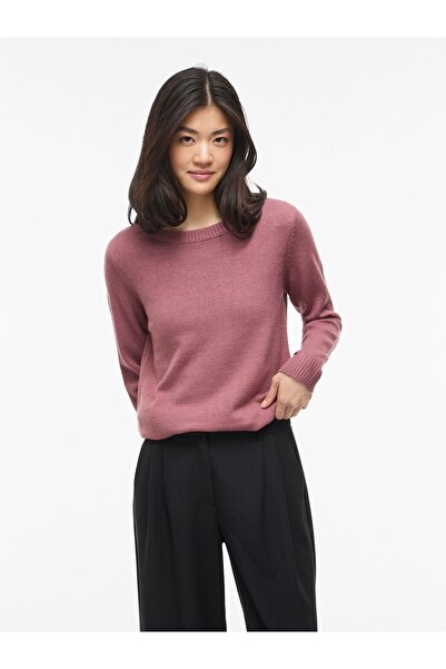 VILA Strickpullover VIRIL Rundhals