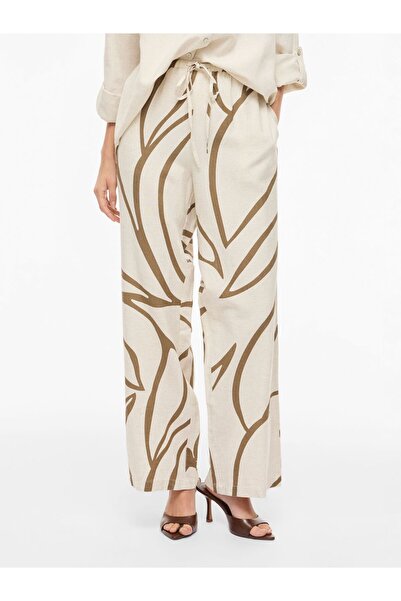 VILA Wide Leg Hose VIPRISILLA Mid-Waist