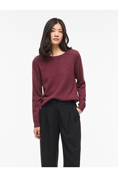 VILA Strickpullover VIRIL Rundhals