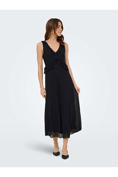 ONLY Kleid ONLKAZEL Langes Kleid