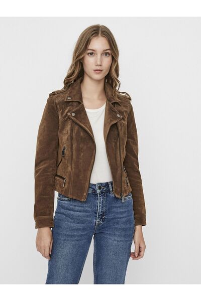 Vero Moda Jacke Wildlederjacke
