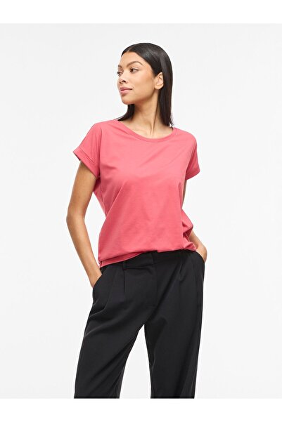 VILA T-Shirt VIDREAMERS Rundhals