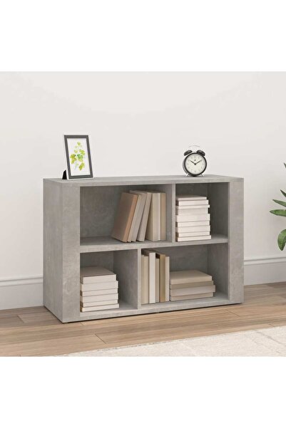 Concept Servantă, gri beton, 80x30x54 cm, lemn prelucrat