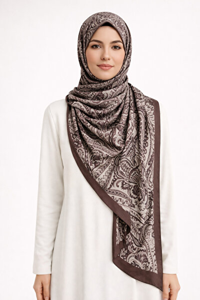 mim eşarp Ethnic Pattern Εισαγόμενο Ύφασμα Βαμβακερό Σάλι 75x190 cm