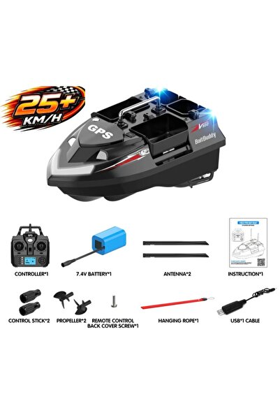 KESEROĞLU SAZAN YEMLEME (TEKNE VE BOTU) Flytec V802PRO GPS 160 KONUMLU OTO Pİ...