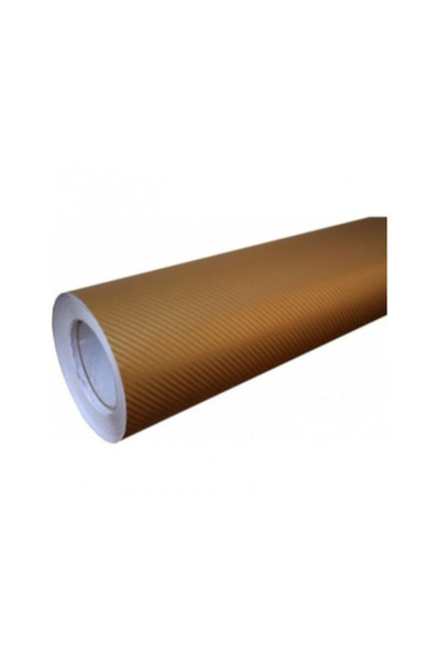 Xenon Bright Folie de carbon 3D aurie 1,27 x 2m