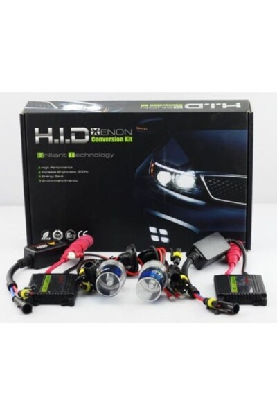 Xenon Bright Λεπτό ψηφιακό κιτ ballast xenon 35W 12V 6000K H7T με μεταλλική βάση