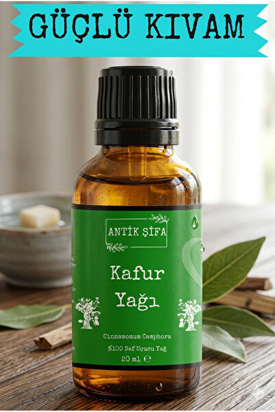 Antik Şifa %100 Saf Kafur Uçucu Yağ ( Essential Oil ) - 20 ml