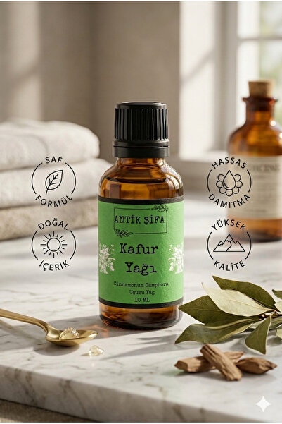 Antik Şifa 10 مل زيت الكافور العطري النقي 100%