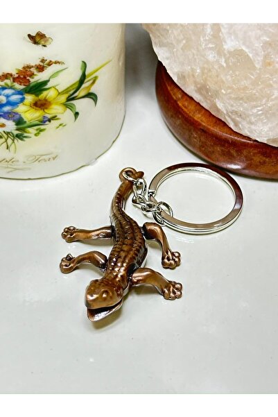 anahtarlık evreni Metal Kertankele Keychain with Movable Head and Moving Legs