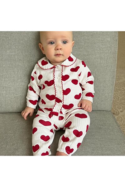 anne dokunuşu gibi KUZUM BEBE Green Beautiful Embroidered 2-Piece Baby Set