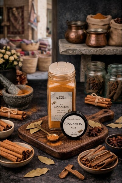 Spicelith Tarçın Organik Toz 120 gr