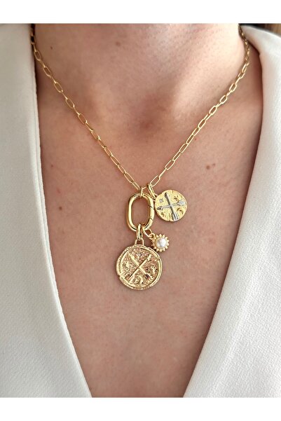 Charmist Çelik pndr Charm kolye